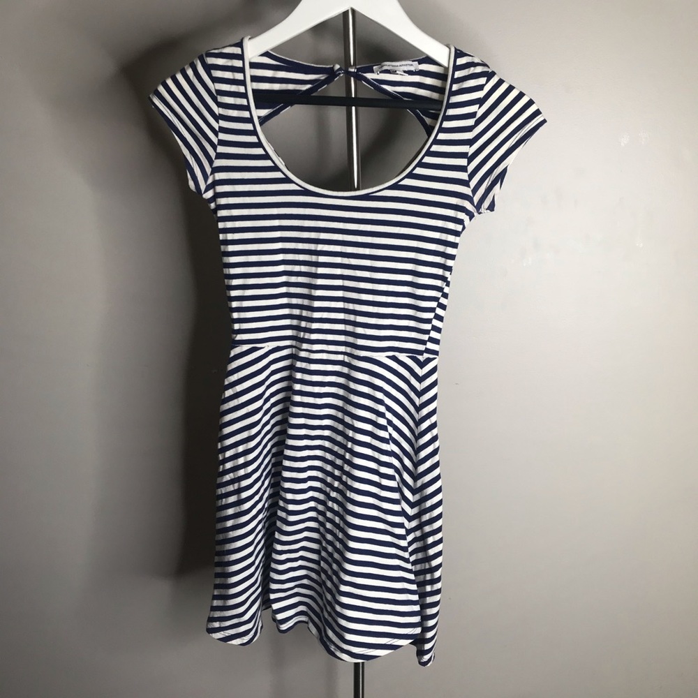 Mini fit and flare dress